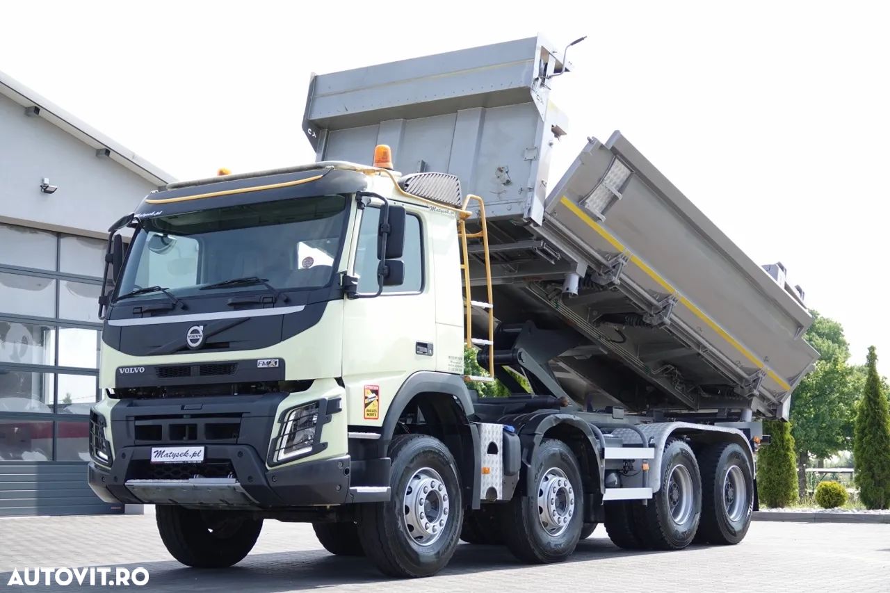 Volvo FMX 450 / 8X4 / 2-SIDE TIPPER / HYDROBRATA / HYDROKLAPA / BODRMATIC / I-SHIFT/ EURO 6 - 1