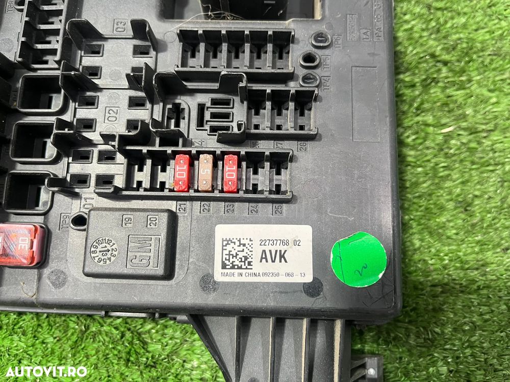 TABLOU PANOU SIGURANTE OPEL INSIGNIA A  2.0 DIESEL 2013 COD OEM 544949969 22737768 2273776802 2008-2018 - 6