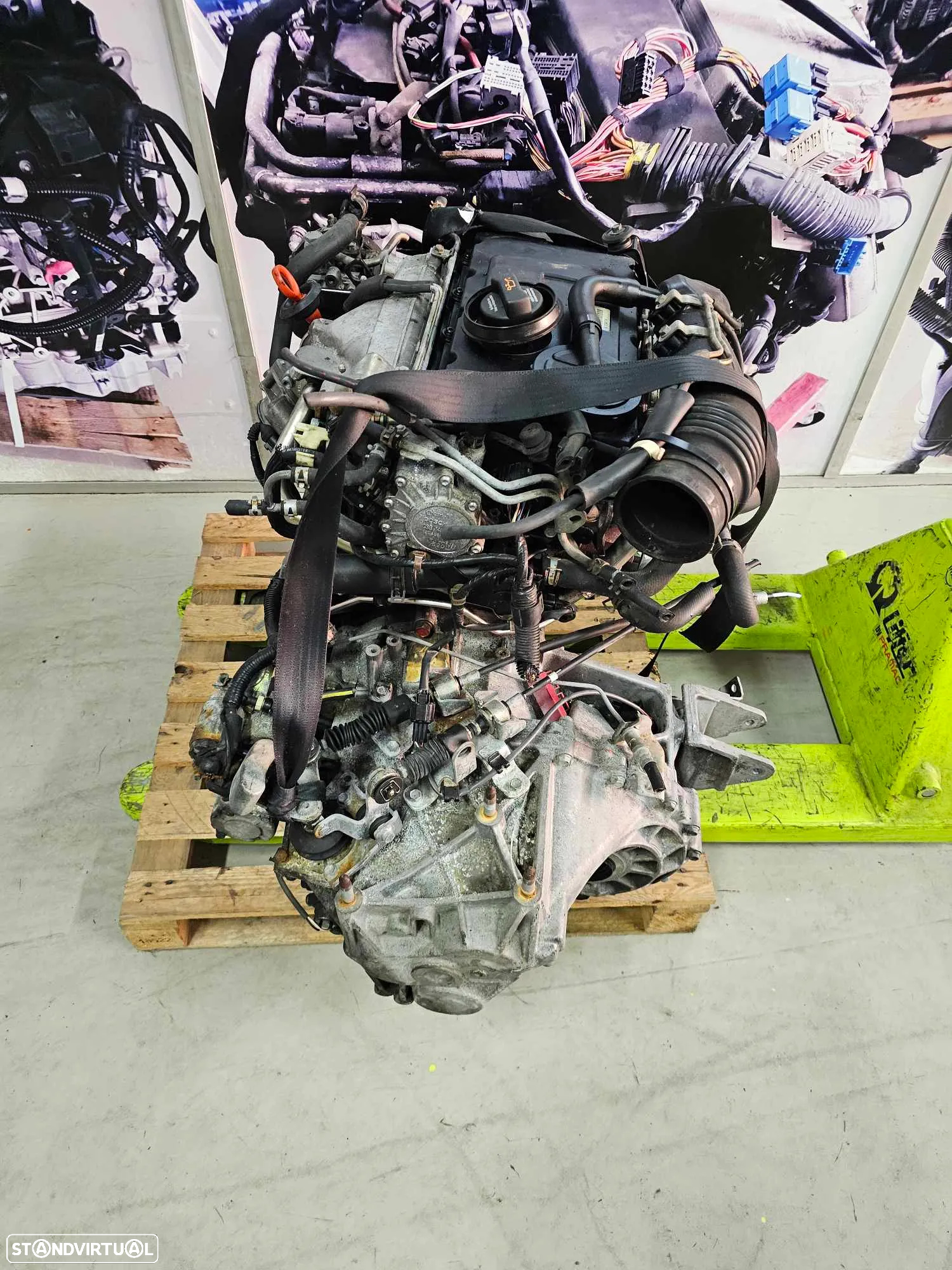 Motor Mitsubishi 2.0 TDI 2009 de 140cv, ref BSY - 4