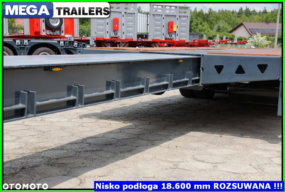 Mega Nisko-podwoziowa dł. 18,60 Mm, ROZSUWANA - KONTENERY 20, 30, 40 Ft !!! - 29