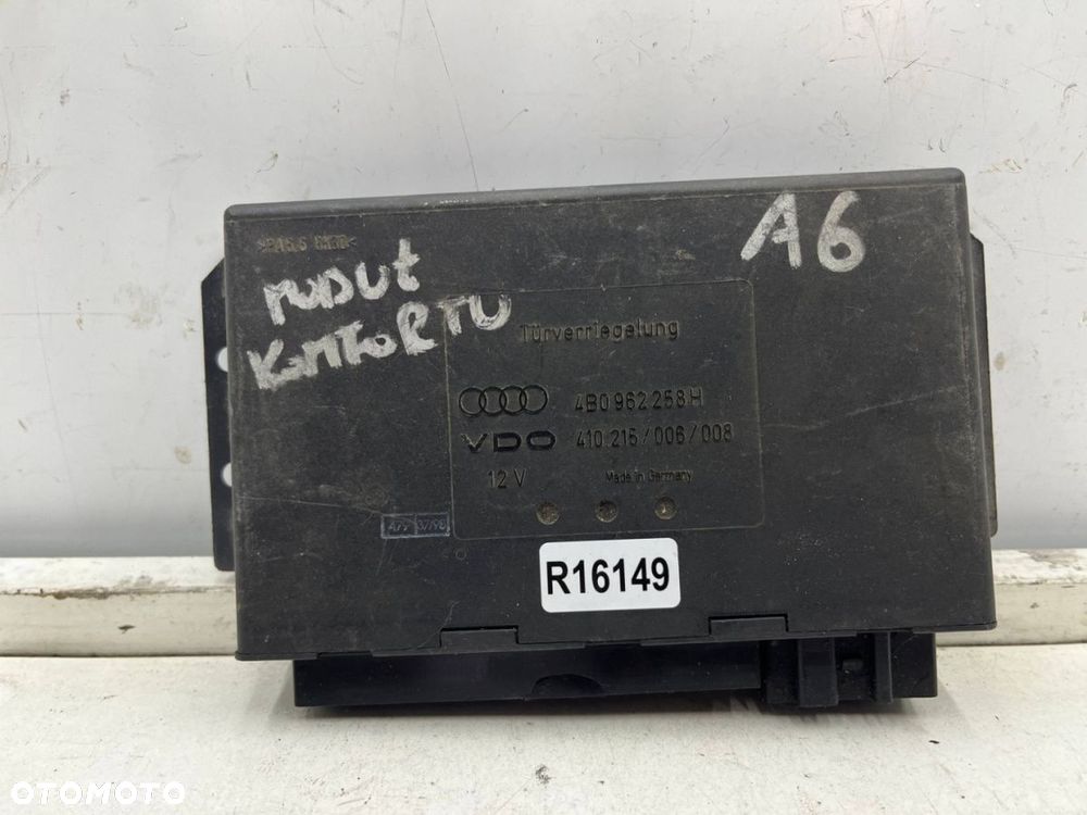 Moduł komfortu Audi A6 C5 97-04r. sterownik komputer 4B0962258H - 1