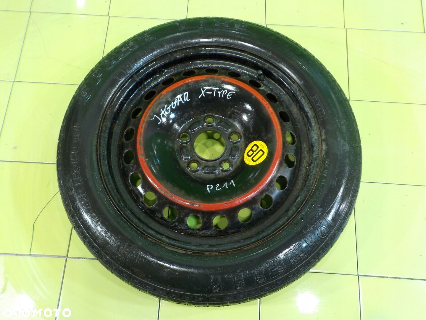 JAGUAR X-TYPE MONDEO MK4 GALAXY MK3 S-MAX kolo dojazdowe 125/85/16 5x108 - 1