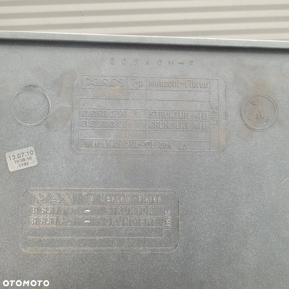 STOPNICA LEWA NOWY ORYG MAN TGX RAL 9010 81.61510-0803 CHWALIM116 - 3