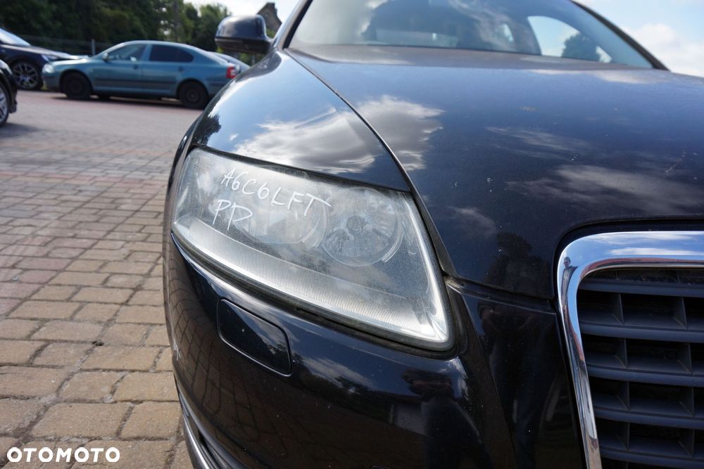 MASKA ZDERZAK BŁOTNIKI LAMPY A6 C6 LIFT LY9B  AUDI 2008-2011 CZARNY PRZÓD KOMPLETNY - 25