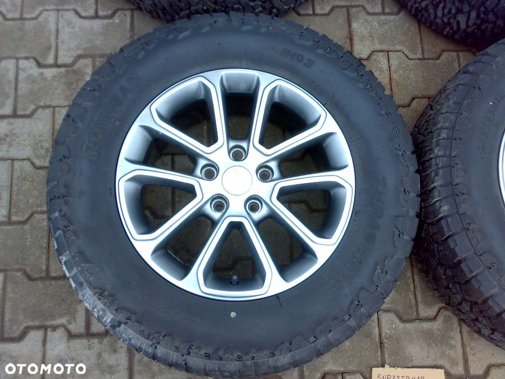 jeep grand cherokee trailhawk 2014 - koła orginał alu felgi opony 18'' - 2
