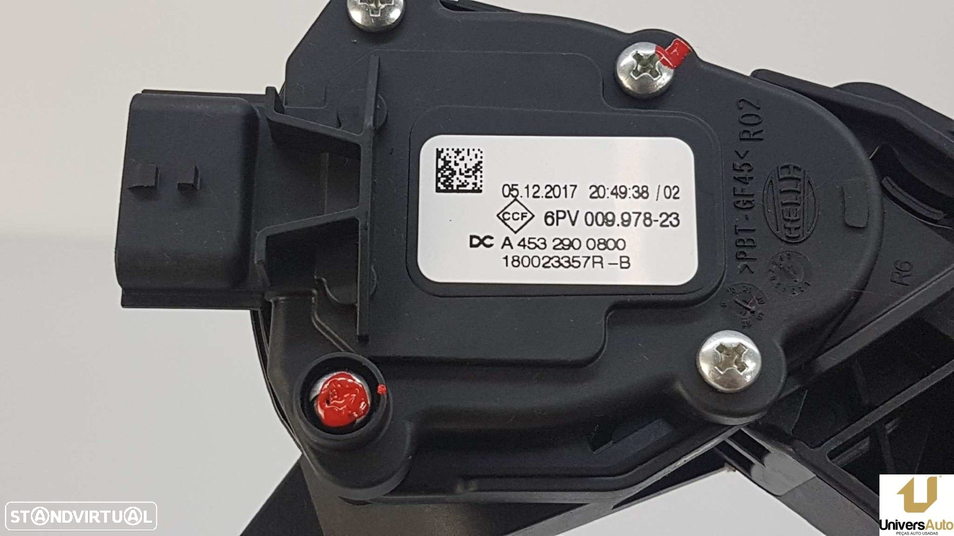 POTENCIÓMETRO PEDAL ACELERADOR SMART FORTWO COUPE ELECTRIC DRIVE / EQ USHUAIA ED... - 2