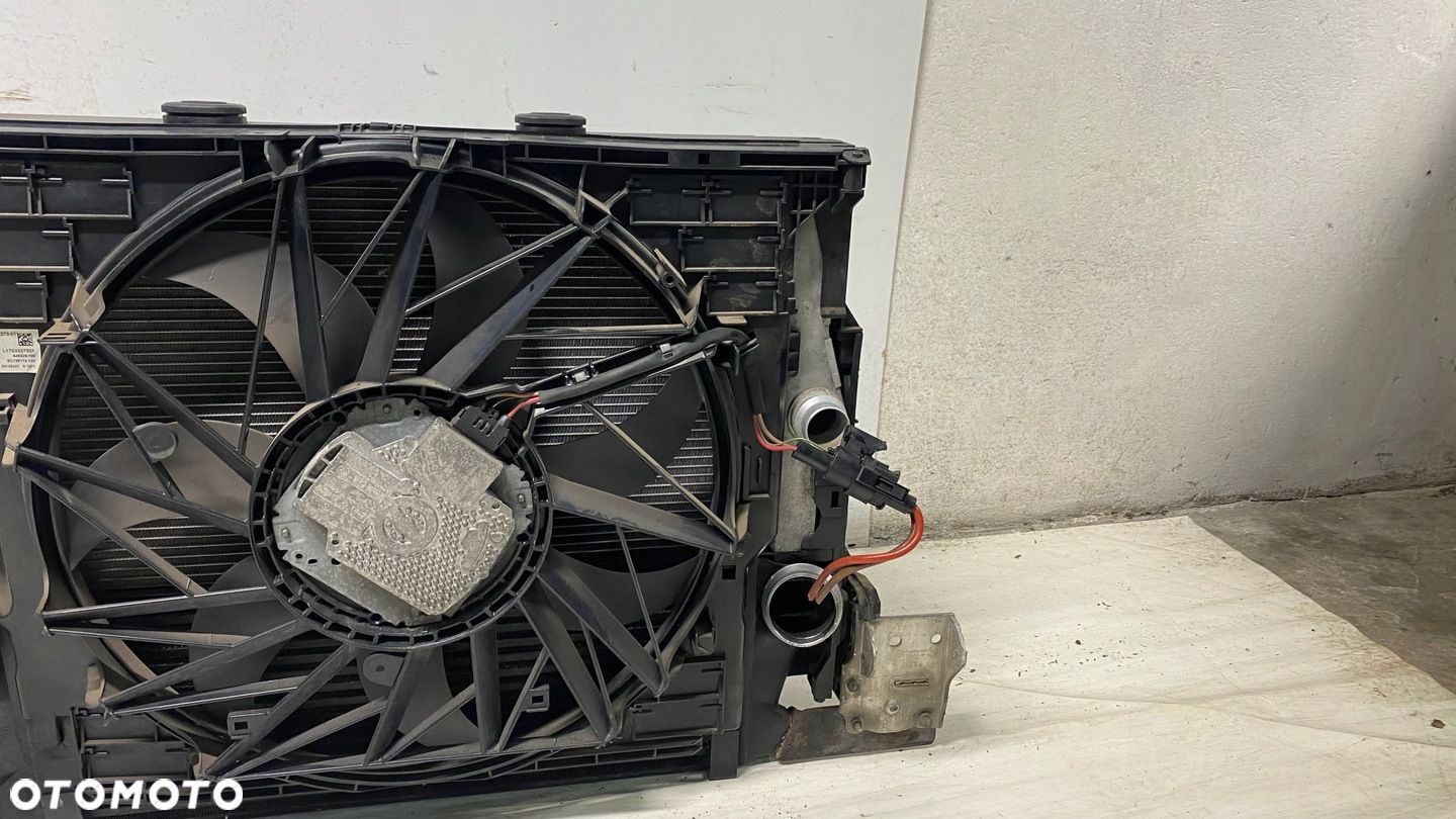 BMW F10 F11 520 D CHŁODNICA WODY KLIMATYZACJI INTERCOOLERA WENTYLATOR - 10