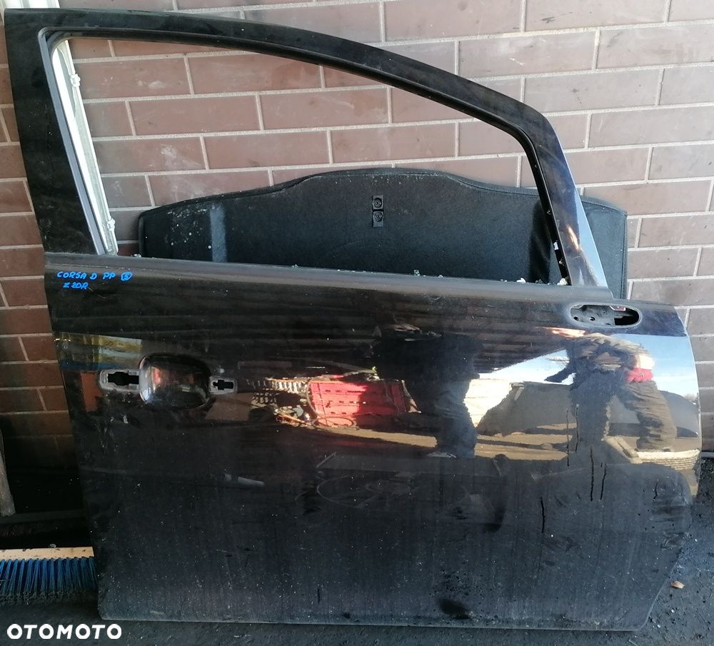 OPEL CORSA D 08r 5D DRZWI PRAWY PRZÓD PRAWE PRZEDNIE GOŁE Z20R - 1