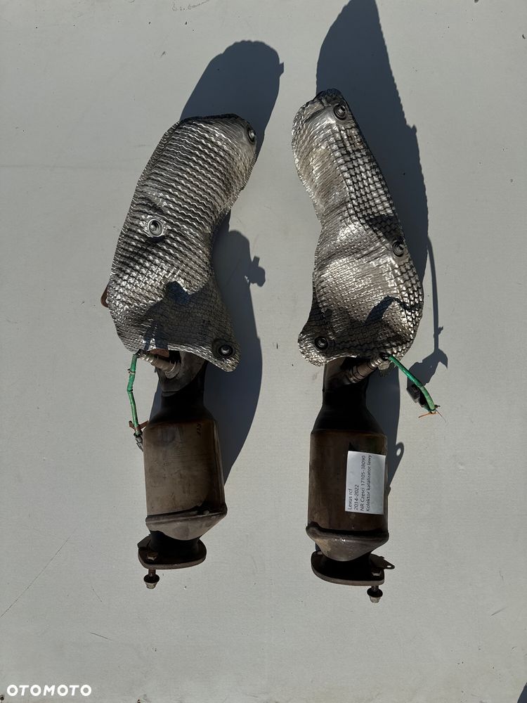 Kolektor wydechowy prawy lewy katalizator Lexus Rcf gsf 2ur-gse - 1