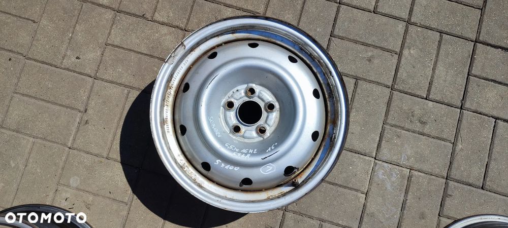 FELGI STALOWE KFZ9625 5x100 6.5Jx16 CALI ET48 SUBARU FORESTER 4 SZTUKI KOMPLET - 2