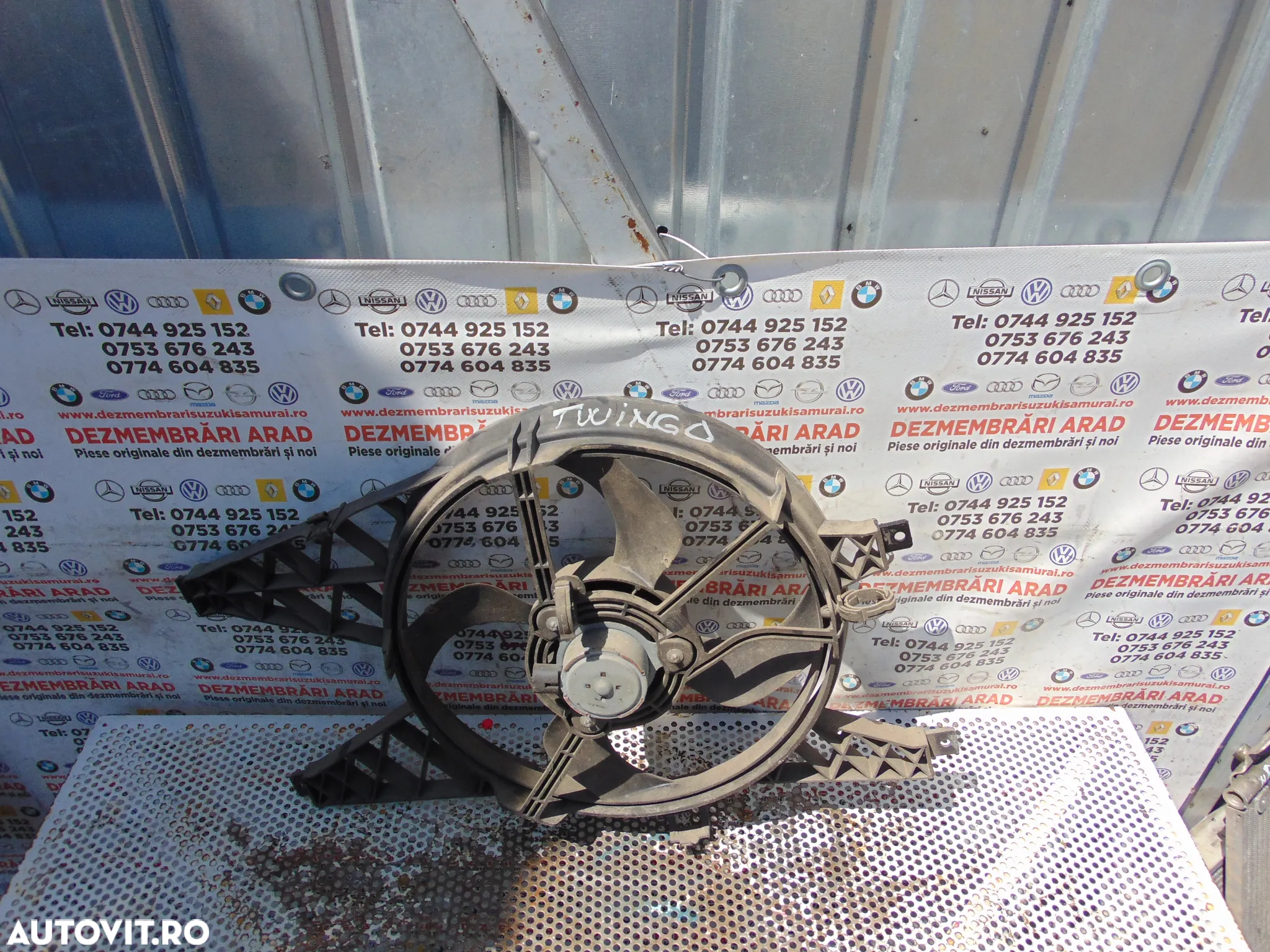 Ventilator racire Renault Twingo 2008-2014 motor 1.2 cod 1831964000 - 2