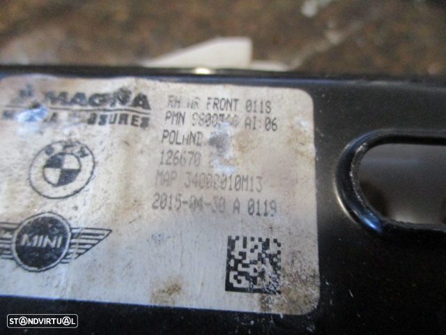 Elevador Sem Motor 34000010M13 MINI COUNTRYMAN R60 2015 1.6D 90CV 5P BRANCO FD - 3