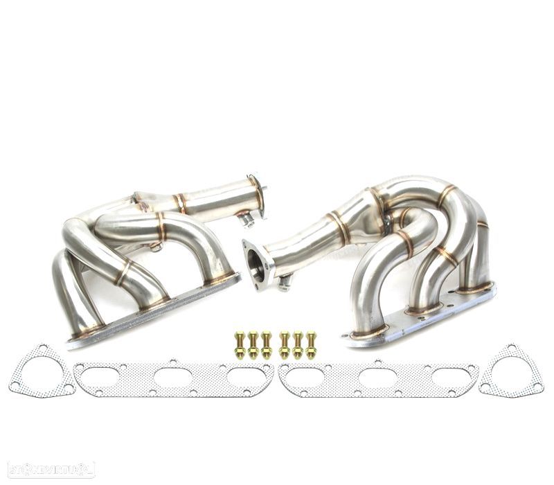 COLECTORES DE ESCAPE INOX PORSCHE 911 997 08-12 - 1