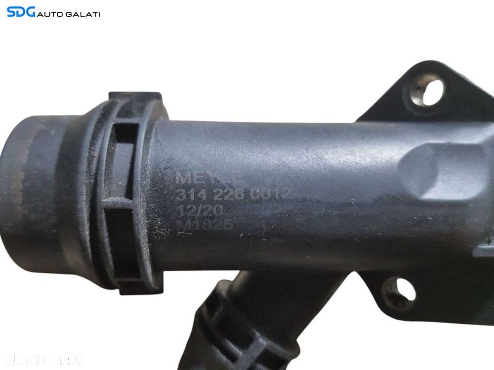 Flansa Lichid Racire Motor Termostat Pompa Apa BMW Seria 5 E60 E61 2.5 Diesel 2003 - 2010 Cod 3142260012 [N2050] - 2