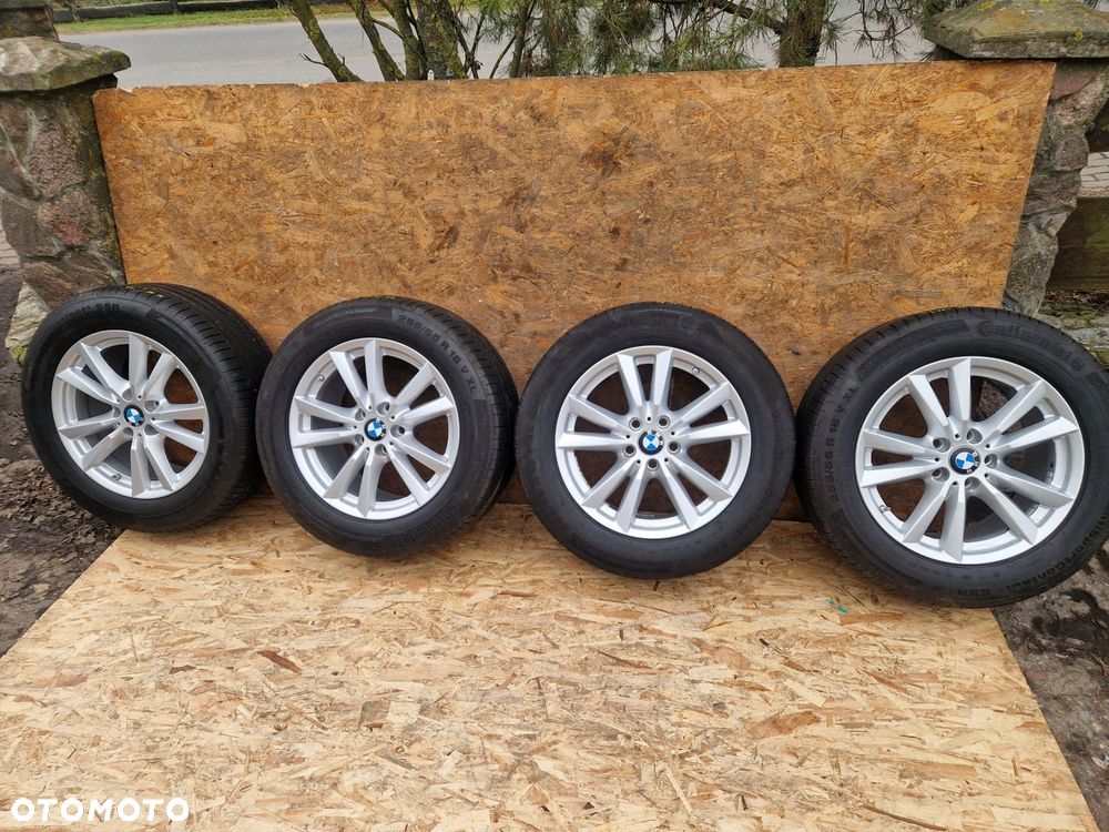 BMW 18 5X120 ET46 FI74,1 8,5JX18 FELGI ALUMINIOWE KOMPLET OPONY 255/55 R18 - 1