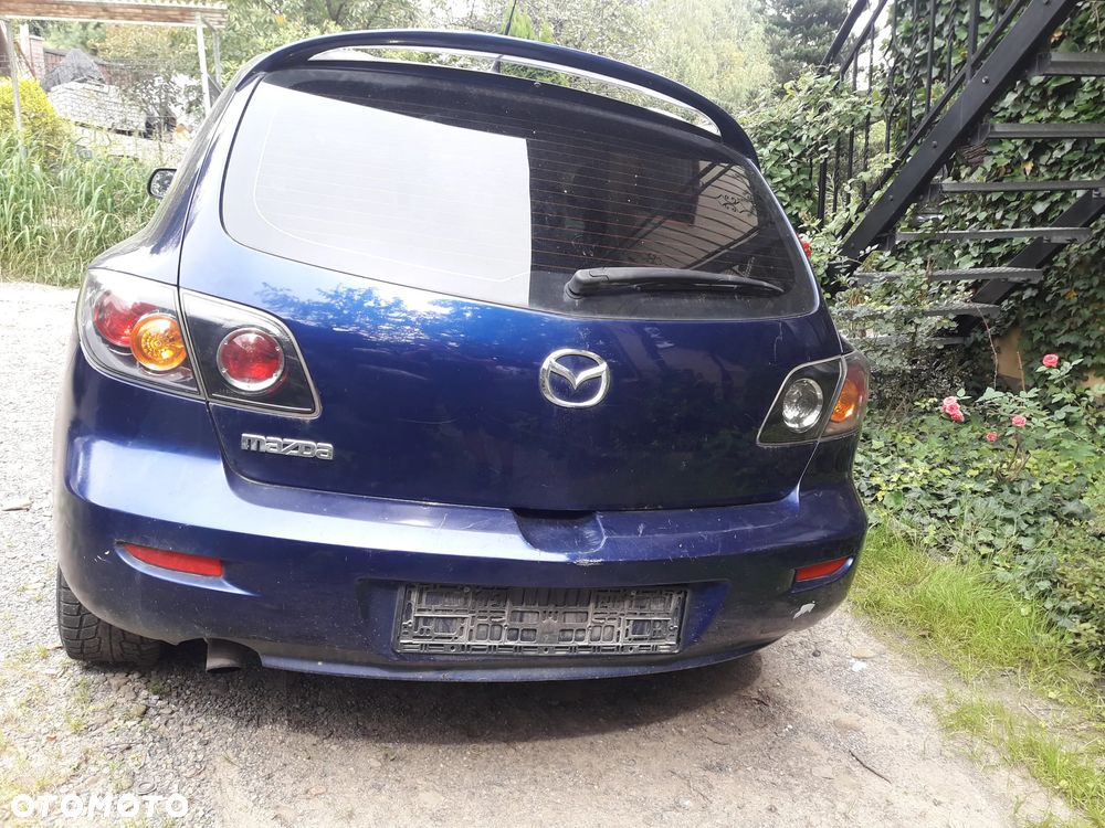 Mazda 3 BK 03-09 Klapa tylna szyba tylna pas belka  w kolor 22V Spojler - 11
