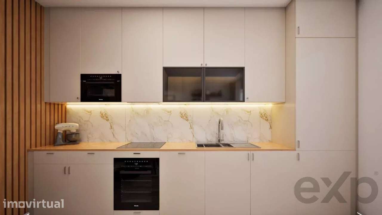 Excelente T2 remodelado com terraço - Grande imagem: 5/19