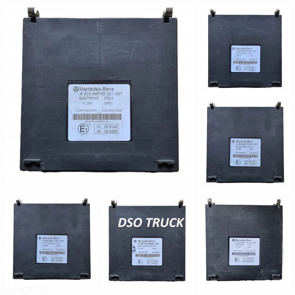 CPC 3 A0034466302 / A0034467202 / A0034466002 / A0034463002 Actros Axor Atego Mercedes MP sterownik komputer - 2
