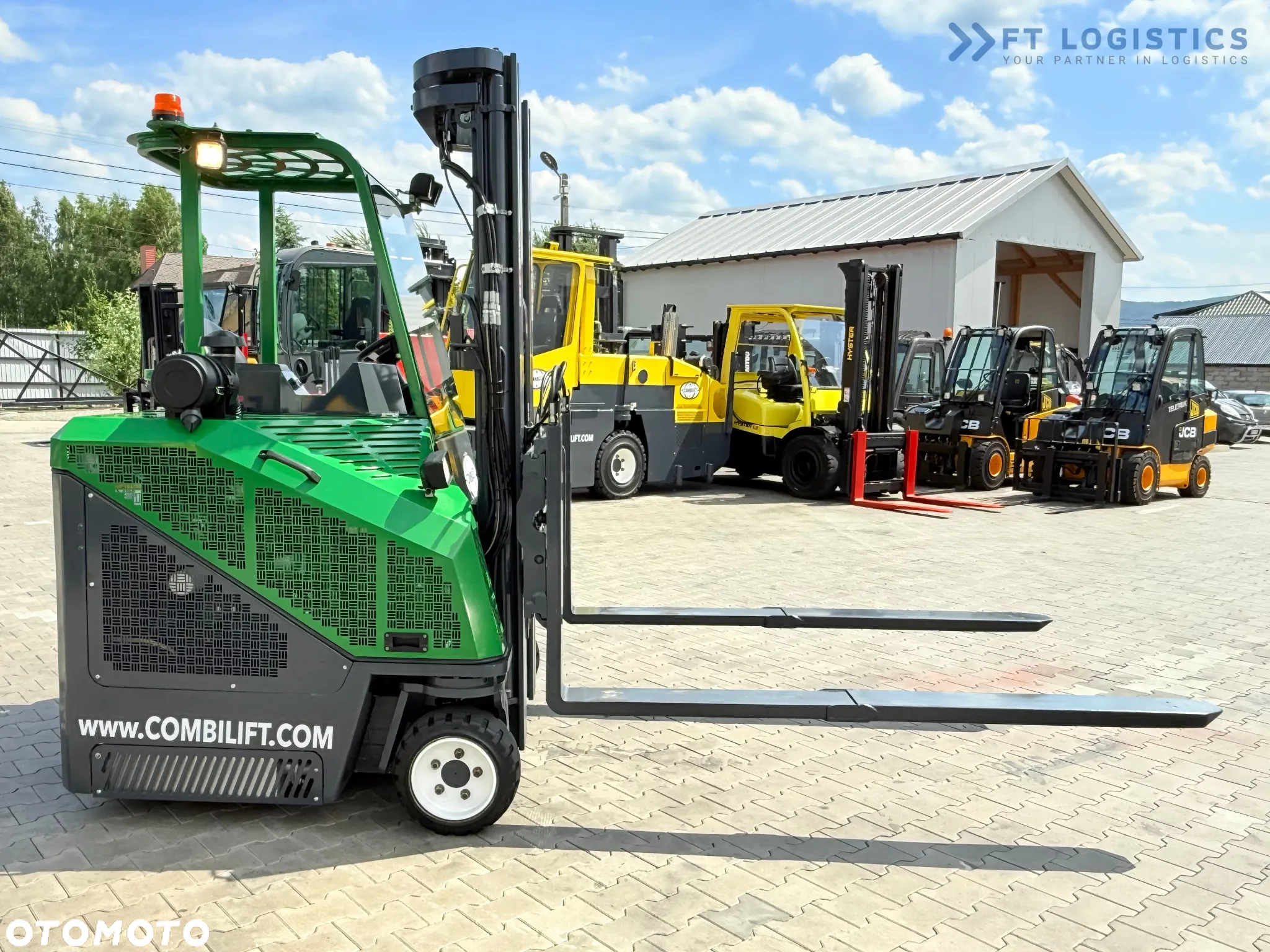 Combilift CB2500 / DIESEL / TRIPLEX / WYDŁY WYSUWNE / 5500MM / WOLNY SKOK / PRZESUW WIDEŁ / POZYCJONER / JAK NOWY - 21
