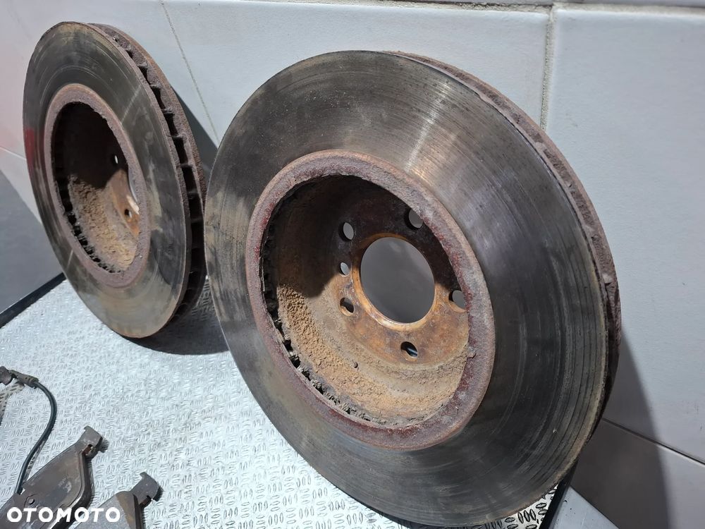 Tarcze hamulcowe przód klocki BMW 5 F10 F11 34,5 cm - 5