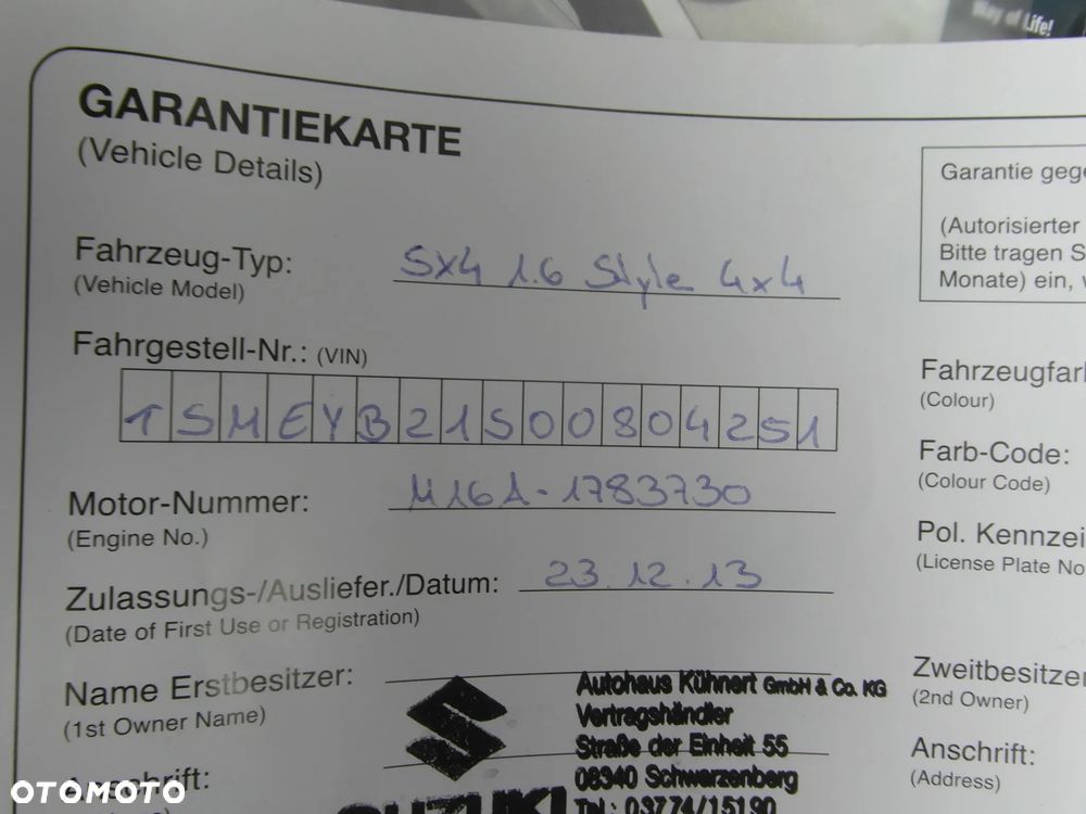 Suzuki SX4 Classic 1.6 VVT 4x4 Style - 34