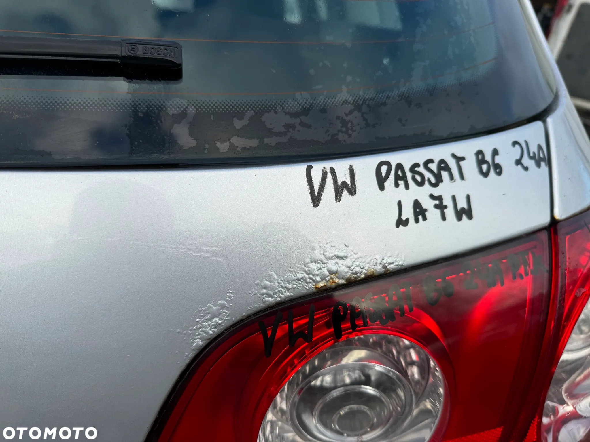 VW PASSAT B6 KLAPA BAGAŻNIKA LA7W KOMBI - 9