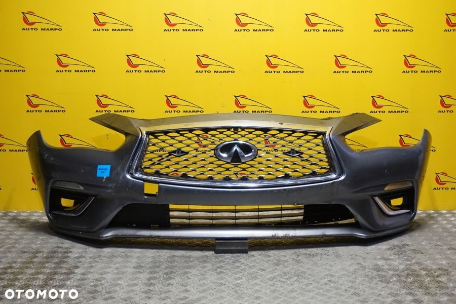 INFINITI Q50 LIFT 2018 - Zderzak Przód Przedni Atrapa Kratka PDC USA - 2