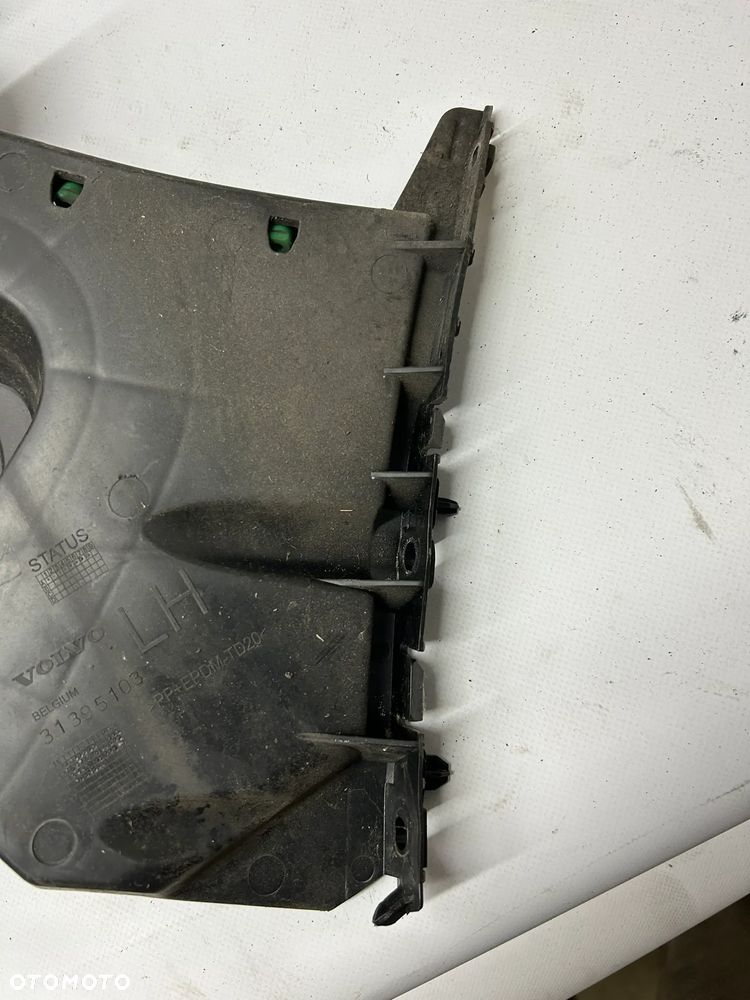 Volvo V-40 II ślizg zderzaka lewy tył tylny wspornik mocowanie 31395103 2012- - 3