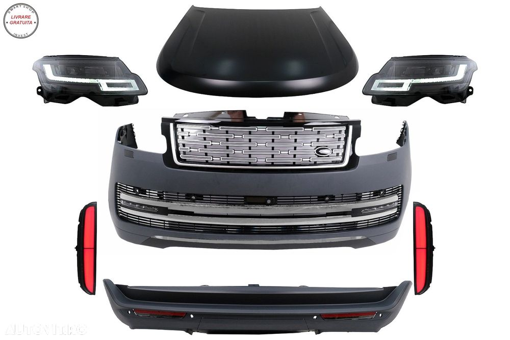 Pachet Exterior Land Range Rover Vogue L405 (2013-2017) Conversie la 2023 Design- livrare gratuita - 1