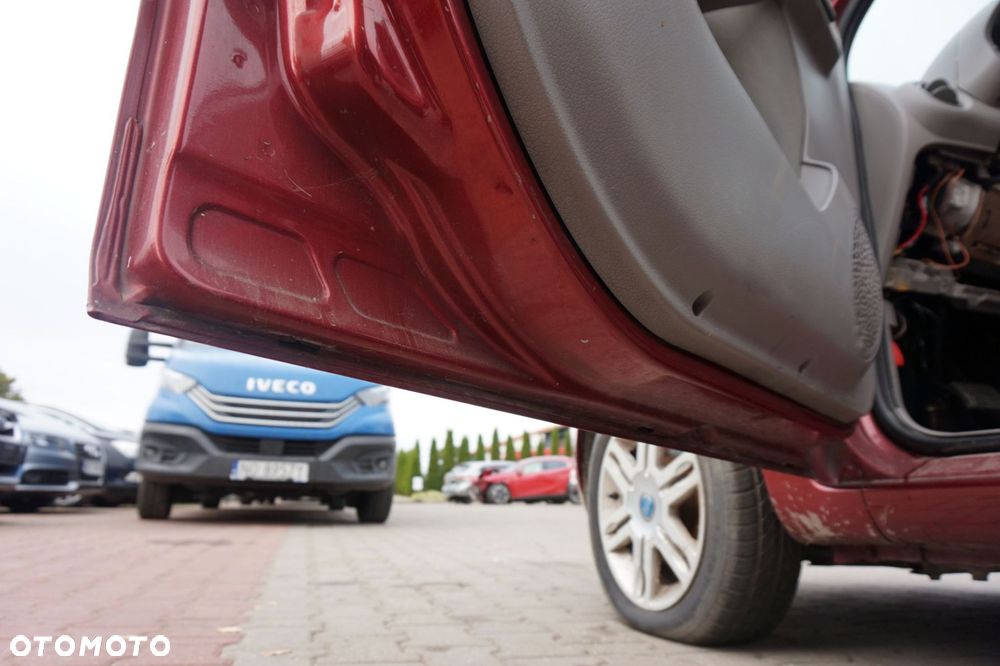 DRZWI PRZEDNIE LEWE PANDA II 132F  CZERWONY ROSSO FIAT 2003-2012 - 9