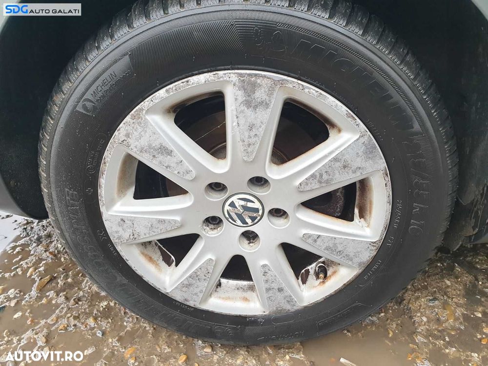 Roata Janta Rezerva Aliaj 215 55 16 R16 5x112 Volkswagen Golf 5 2004 - 2008 Cod jrasdgb1pb6 - 1