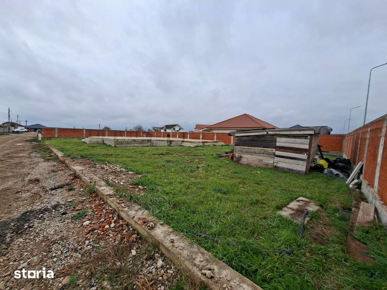 Teren de vânzare în Cheriu – cu fundație casă, proiect și autorizație - Imagine principală: 3/7