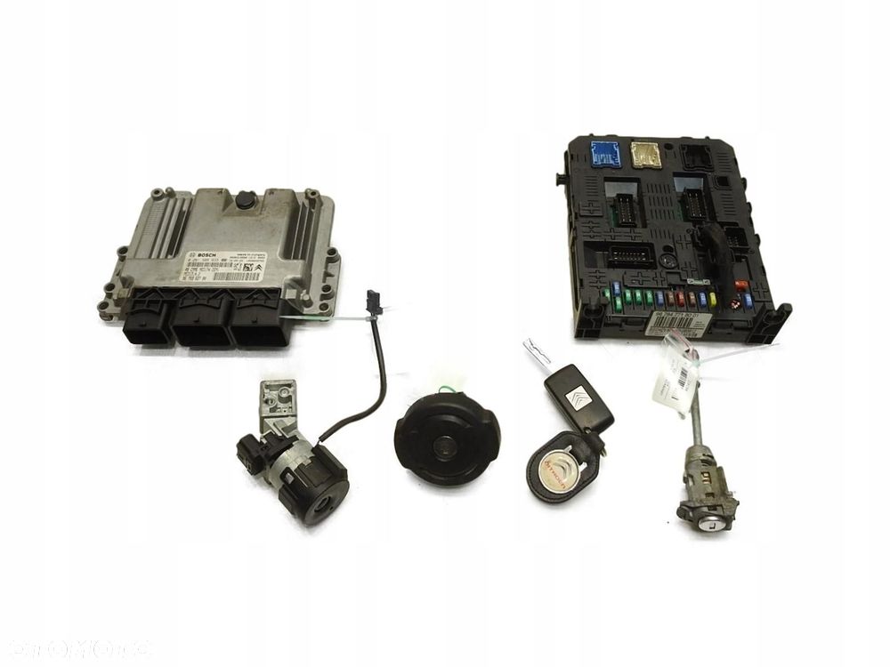 ZESTAW STARTOWY IMMO KOMPUTER CITROEN C5 III X7 1.6 THP 9676962780 - 1