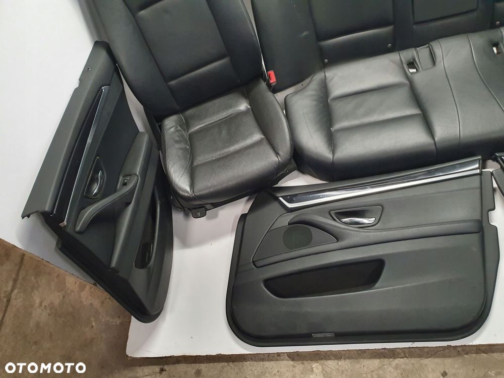 BMW 5 F10 FOTELE KANAPA BOCZKI SKÓRA - 7