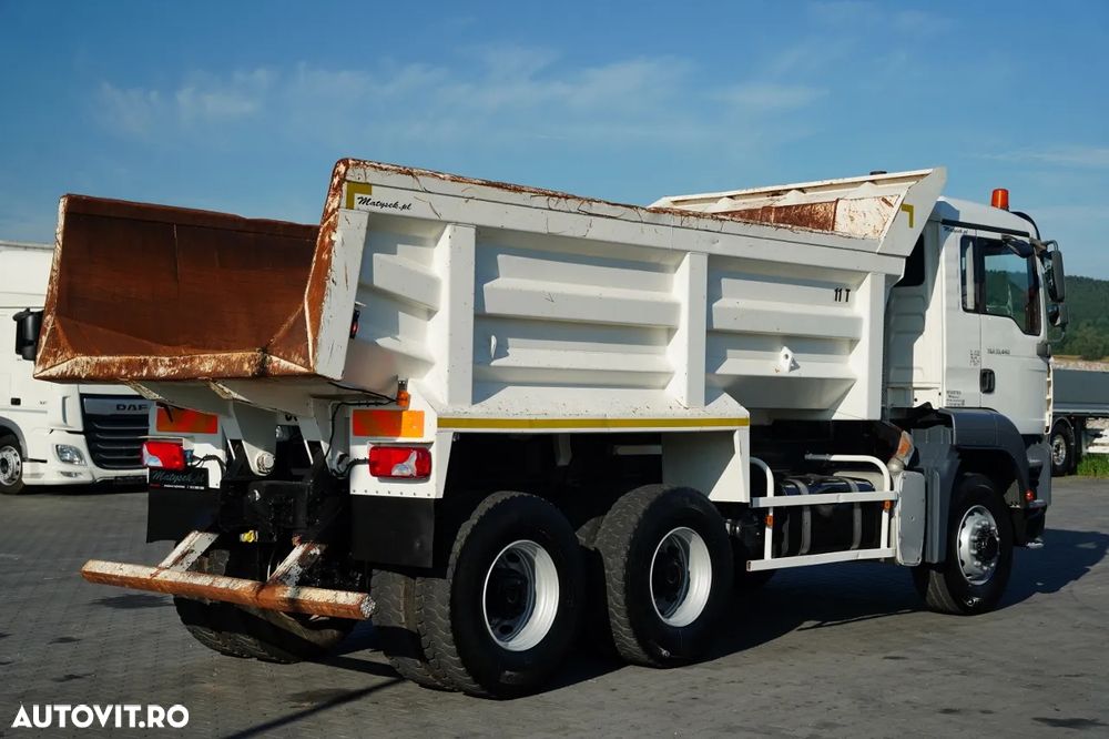 MAN TGA 33.440 / 6x6 / HYDRODRIVE / BASCULATOR SPATE / MANUAL - 12