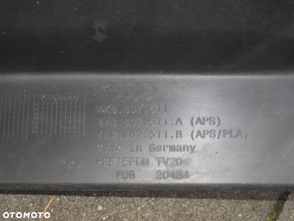 AUDI A7 4K8 17-22 ZDERZAK TYŁ 4K8807511 bez pdc - 10