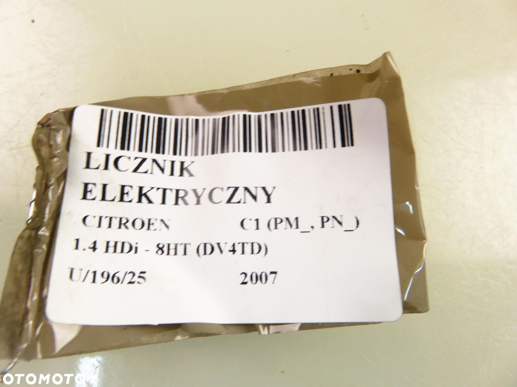 LICZNIK CITROEN C1 (PM_, PN_) 1.4 HDi - 8HT (DV4TD) 838000H032 - 15