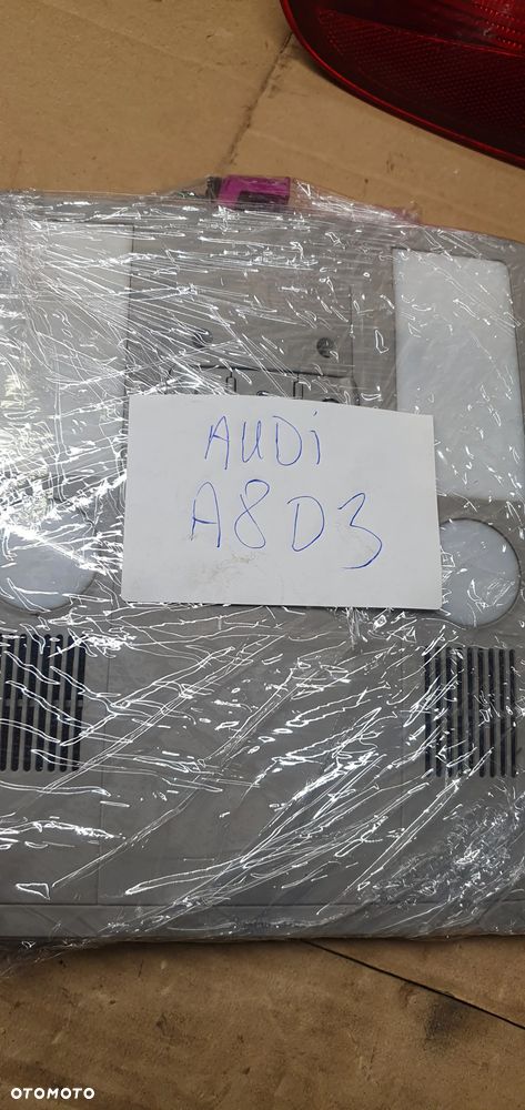 Lampka oświetlenie kabiny podsufitki Audi A8 D3 4E0947111AA - 9