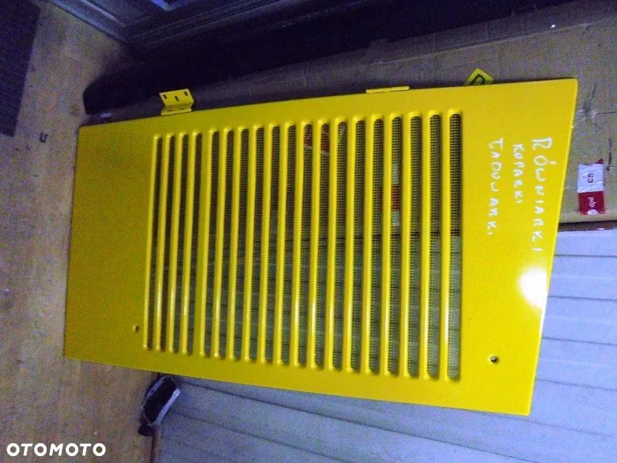 Koparka równiarka ładowarka klapa pokrywa chłodnicy jcb cat doosan - 1