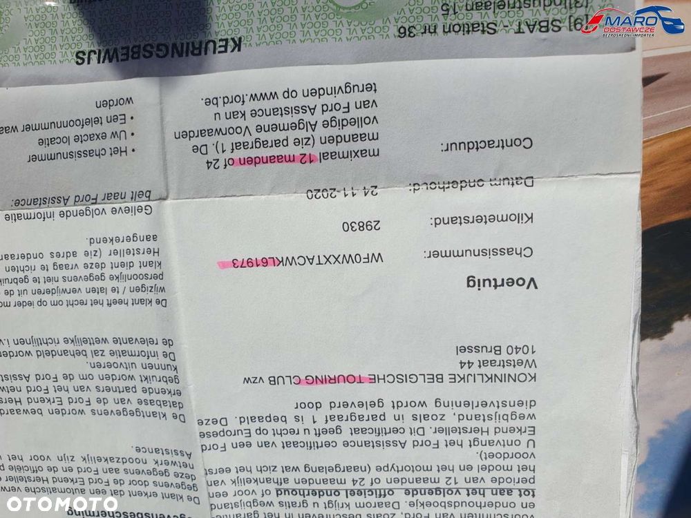 Ford COURIER MAŁY PRZEBIEG Z POTWIERDZENIEM - 28