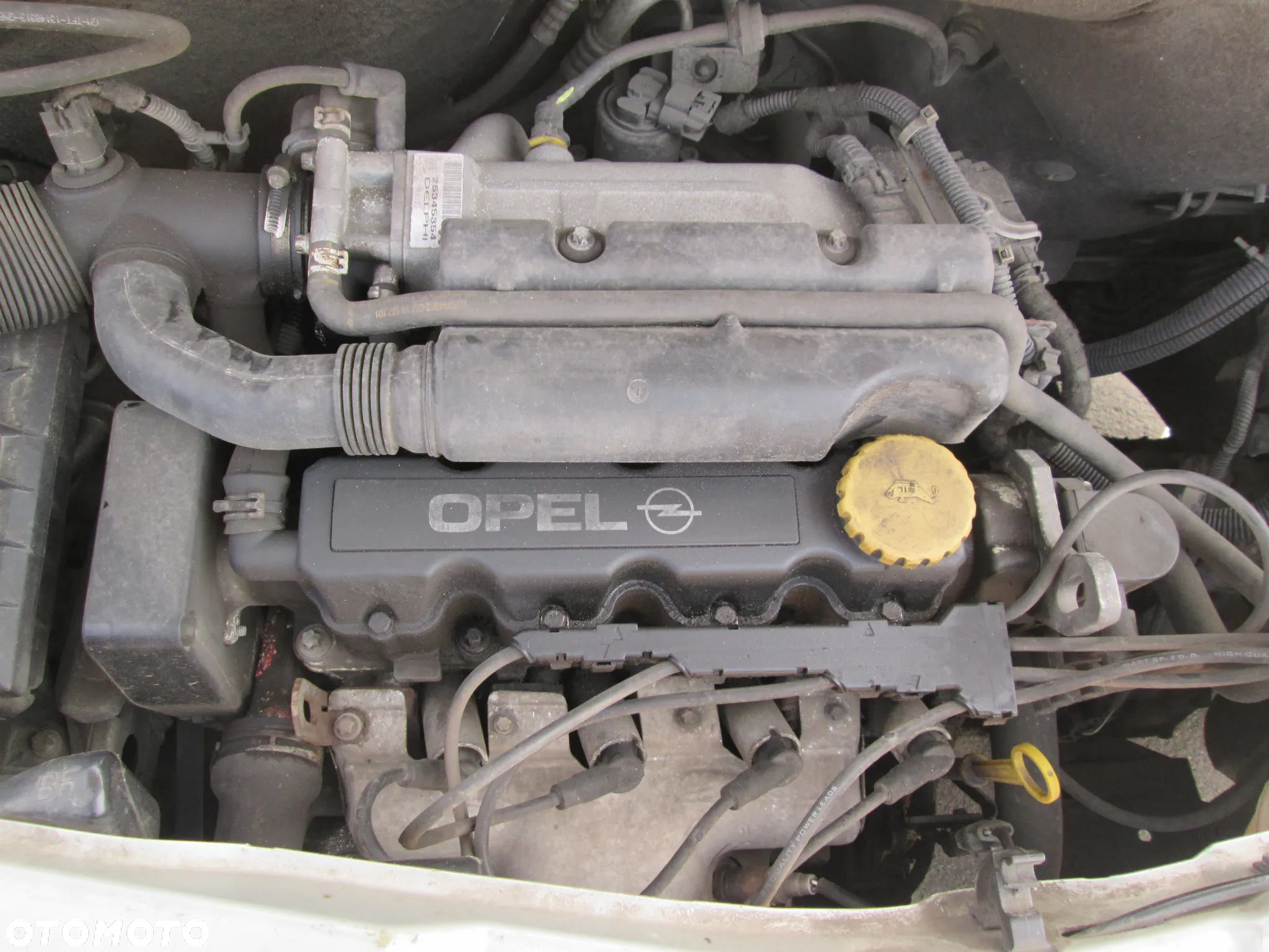 OPEL MERIVA A 1.6 8V Z16SE Z157 SILNIK DRZWI MASKA SZYBA FOTELE CZĘŚCI SREBRNA - 8
