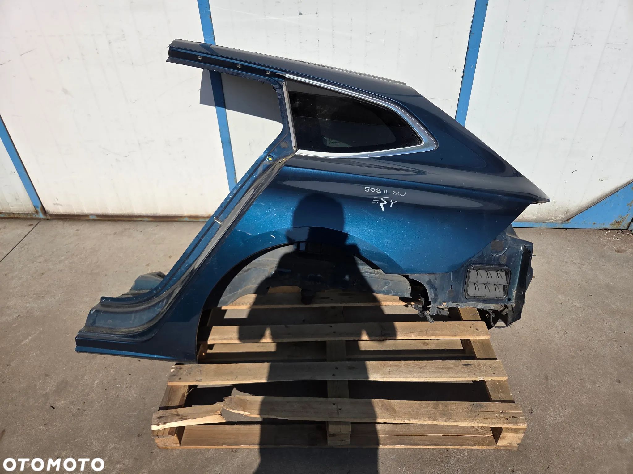 Ćwiartka błotnik tylny tył lewy Peugeot 508 II - 1