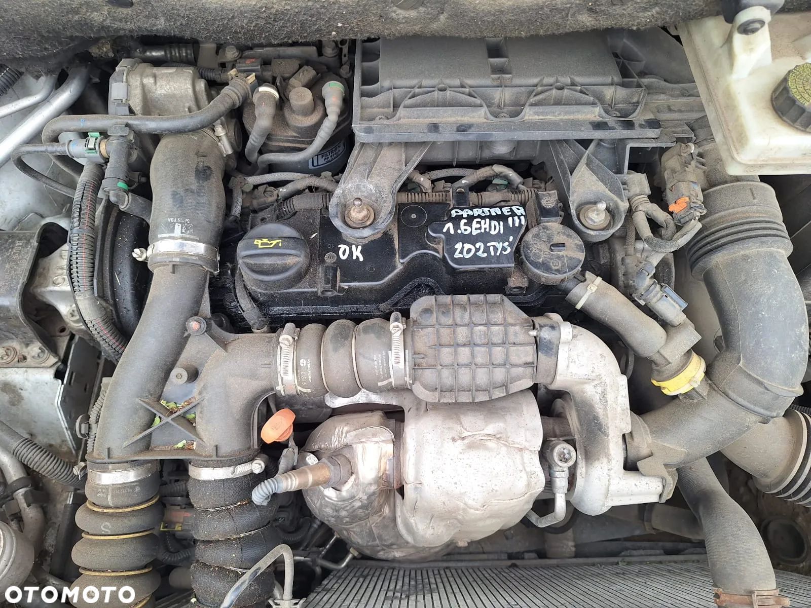 SILNIK 1.6 BLUE E-HDI EURO 6 PEUGEOT PARTNER III CITROEN BERLINGO EXPERT GWARANCJA - 1