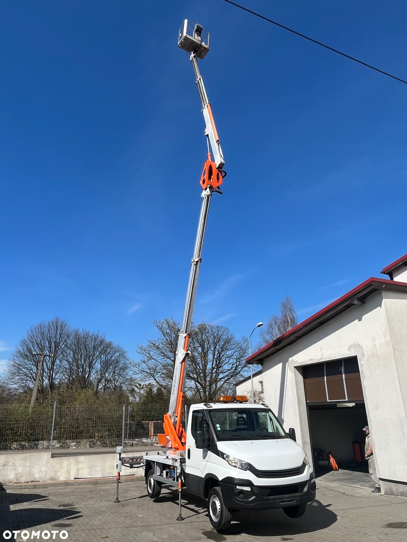 Iveco Podnośnik Koszowy Zwyżka 21 Metrów Multitel Mx210 MT182 UDT BDB Stan jak Wumag Ruthmann GSR - 15