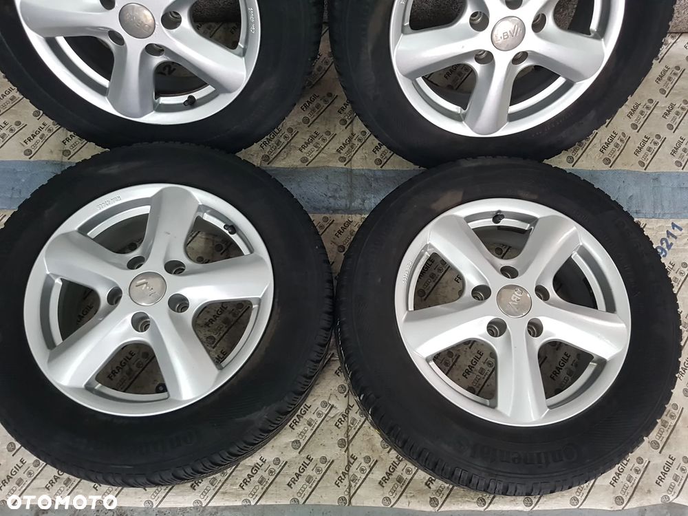 KOŁA ZIMOWE  VW GOLF V VI CADDY TOURAN SKODA 5X112 6JX15 195/65R15 - 3