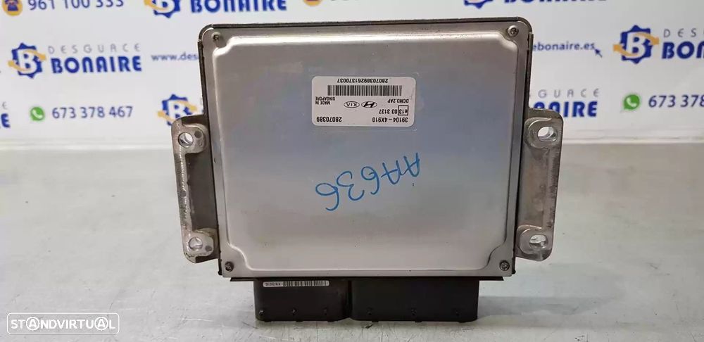 CENTRALINA MOTOR UCE KIA CARNIVAL / GRAND CARNIVAL III 2006 -391044X910 - 2