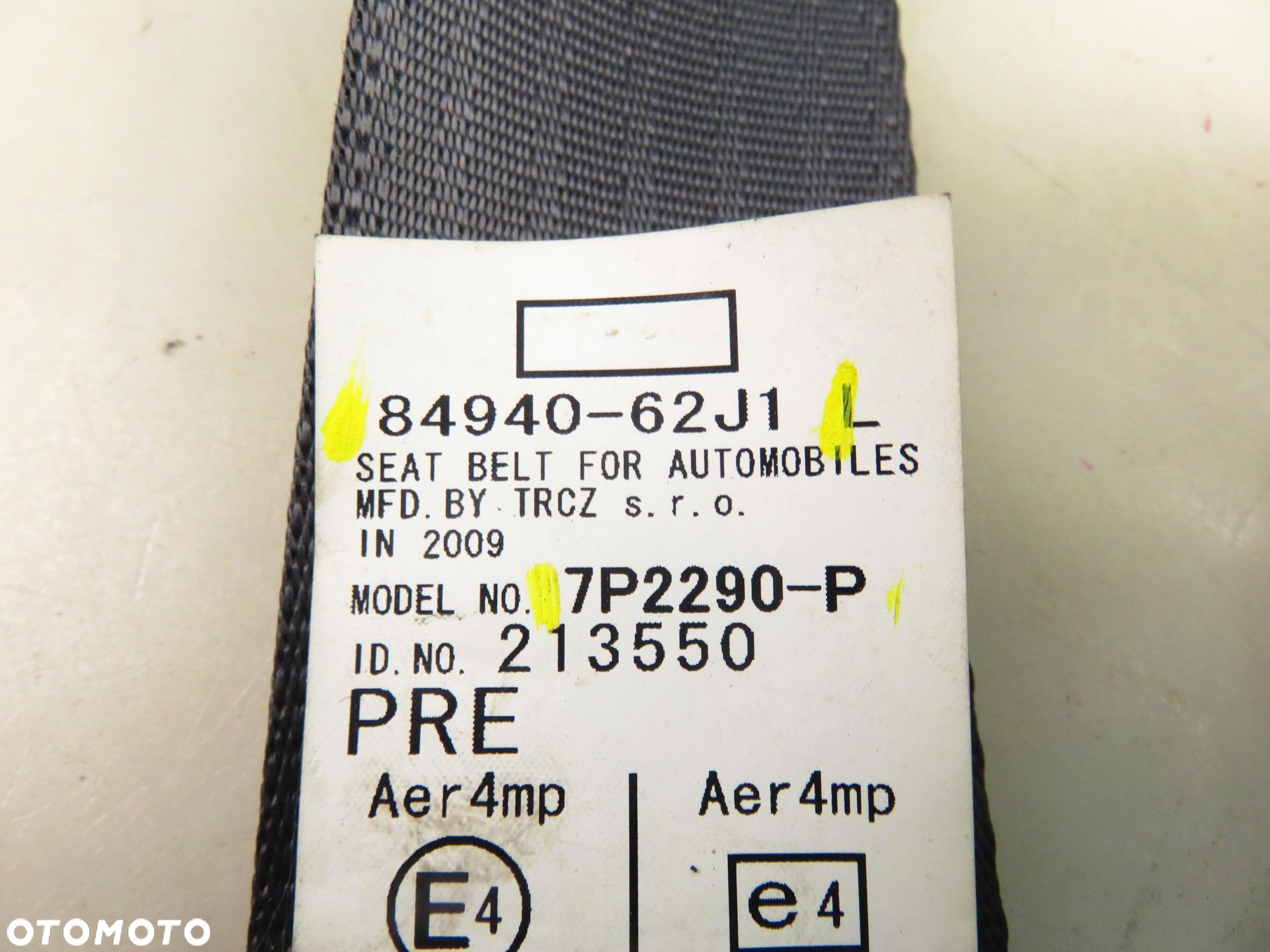 PAS LEWY PRZEDNI SUZUKI SWIFT III (MZ, EZ) 8494062J1 7P2290P - 8