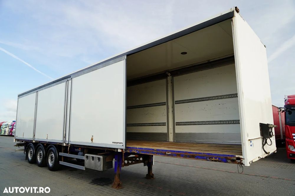 LeciTrailer / SEMIREMORCĂ FURGON / PODEA REZISTENTĂ (HEAVY-DUTY) / LATERALE CU DESCHIDERE / - 14