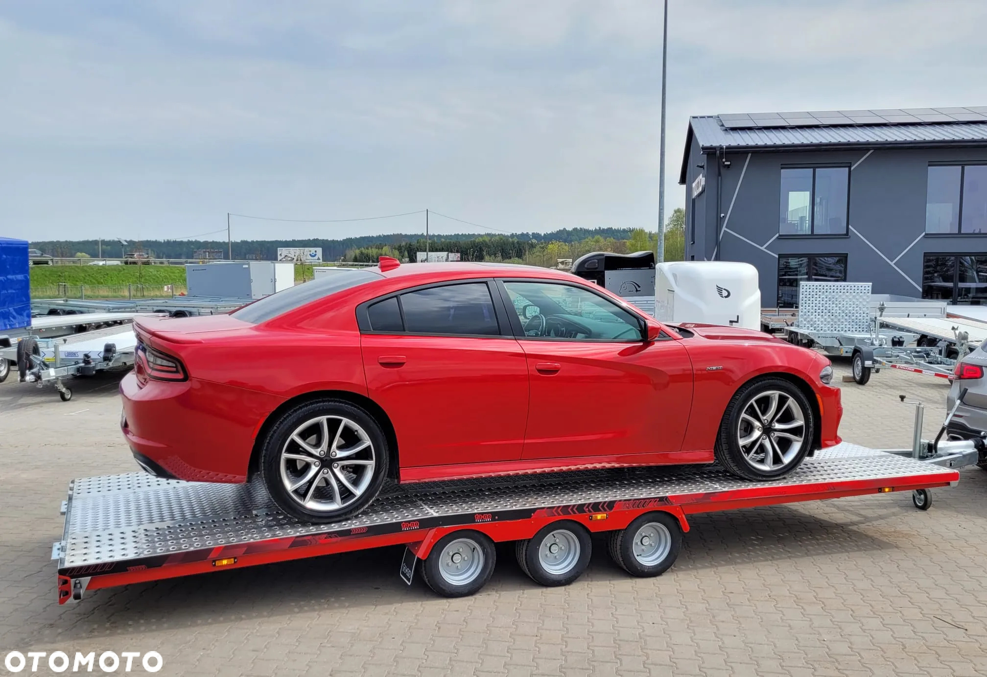 TA-NO DOSTAWA! Laweta Scorpio 600x210cm Przyczepa trzyosiowa z podłogą aluminiową! Koła 10” Kąt najazdu 12° Idealna do przewozu busa, samochodu! DMC 3500kg - 24