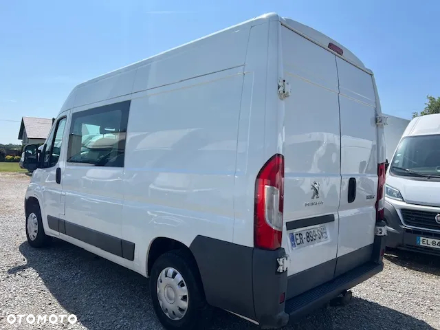 Peugeot Boxer 7-os. brygadówka doka L2H2 klima - 4